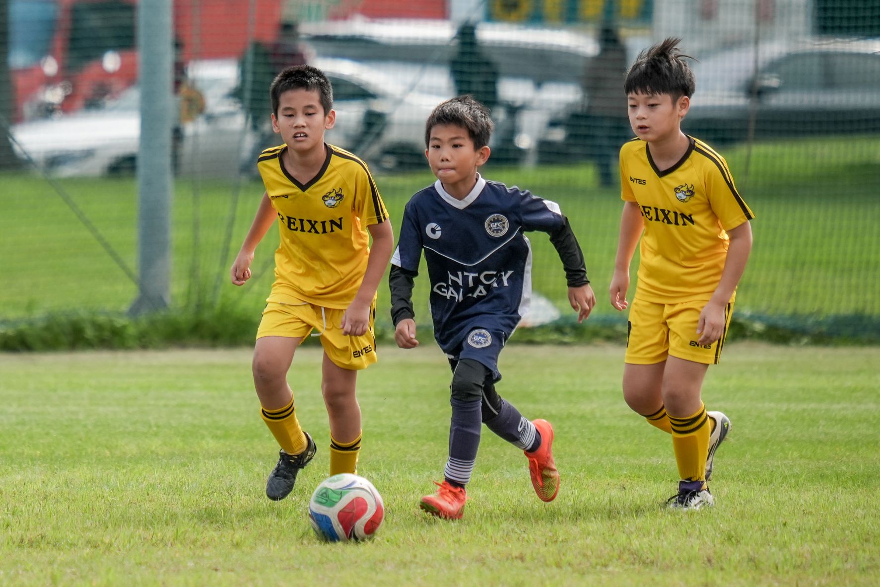 NTC Galaxy（藍衣）。（圖：台灣山葉機車提供） 